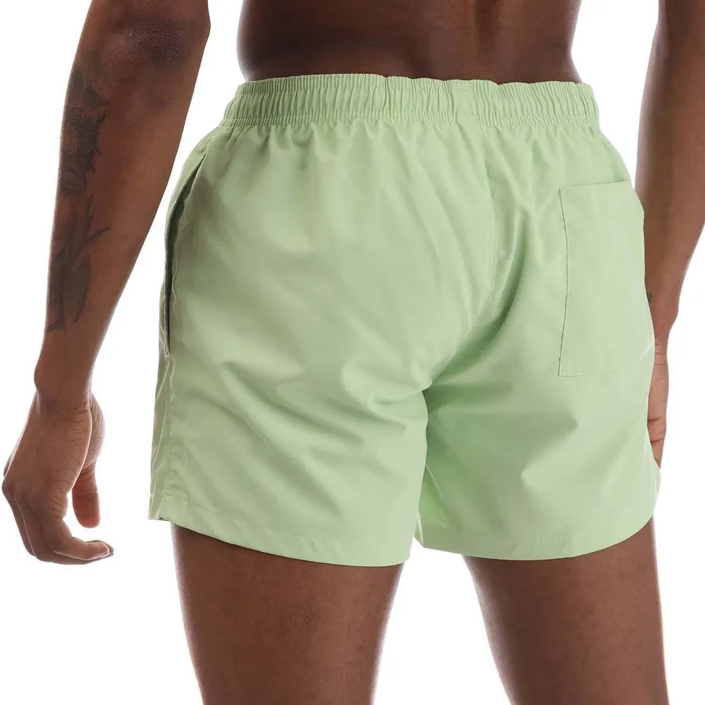 Hugo Abas Logo Print Swim Shorts detail 3
