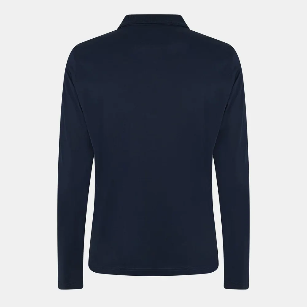 Pal Zileri Men's Long Sleeve Polo Shirt detail 2