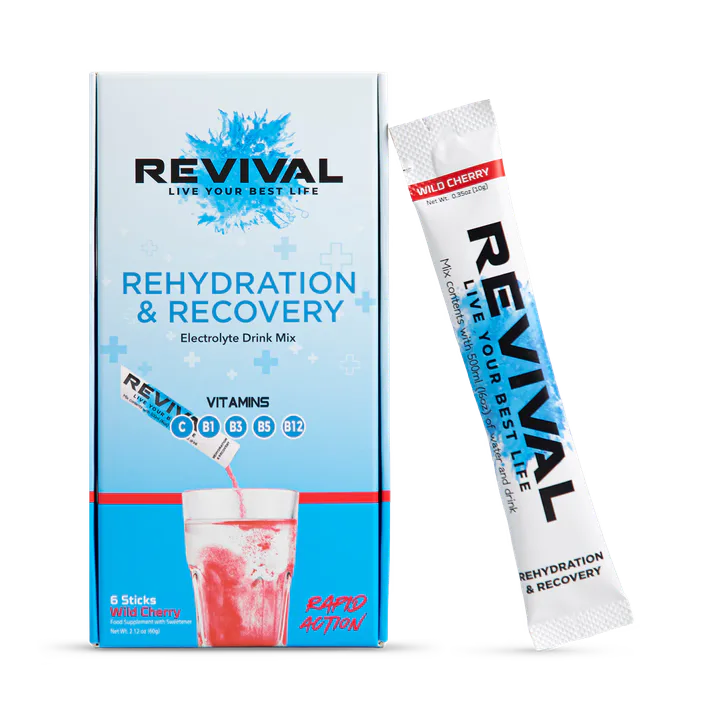 REVIVAL Rehydration & Recovery - Wild Cherry 6 pack