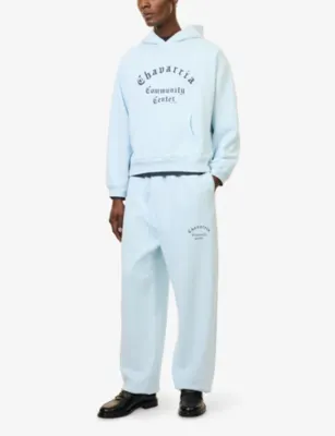 WILLY CHAVARRIA Community Center Cotton Jogging Bottoms detail 2