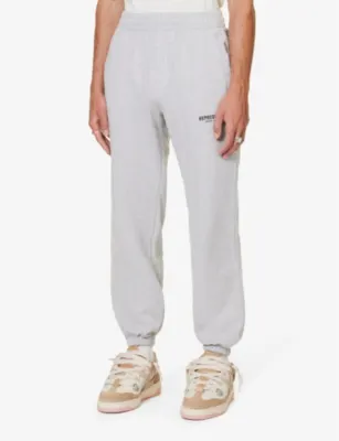 REPRESENT Owners' Club relaxed-fit cotton-jersey jogging bottoms detail 3