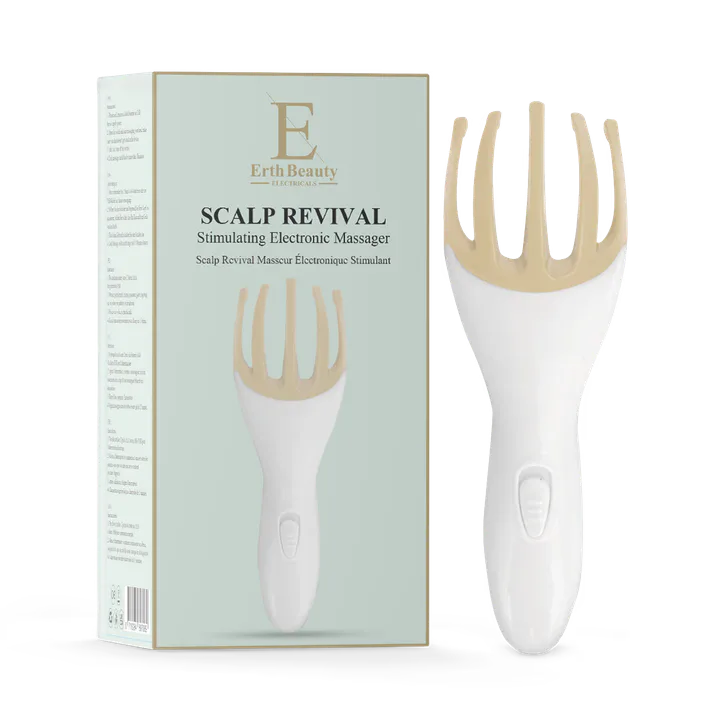 Erth Skin London Scalp revival stimulating electronic Massager