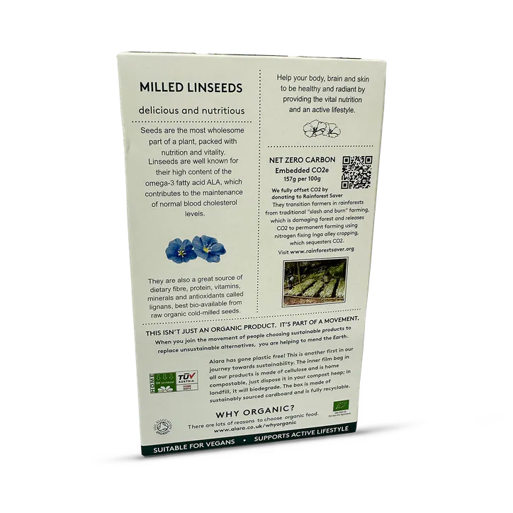 Alara Raw Milled Linseeds 500 g detail 2