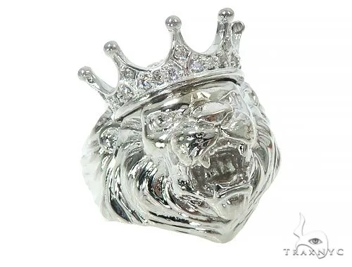 RINA - For Him CUSTOM Lion King Diamond Ring 65999 in Rose Gold / 8 – Ring