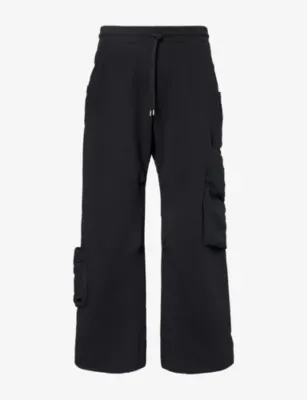 VIVIENNE WESTWOOD Achilles Wide-Leg Cotton Jogging Bottoms
