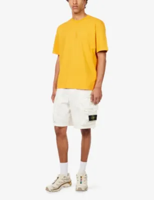 STONE ISLAND Ripstop Cotton Cargo Shorts detail 2