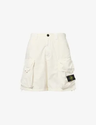 STONE ISLAND Ripstop Cotton Cargo Shorts