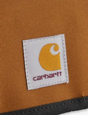 CARHARTT WIP Alec Logo-Patch Canvas Wallet detail 2