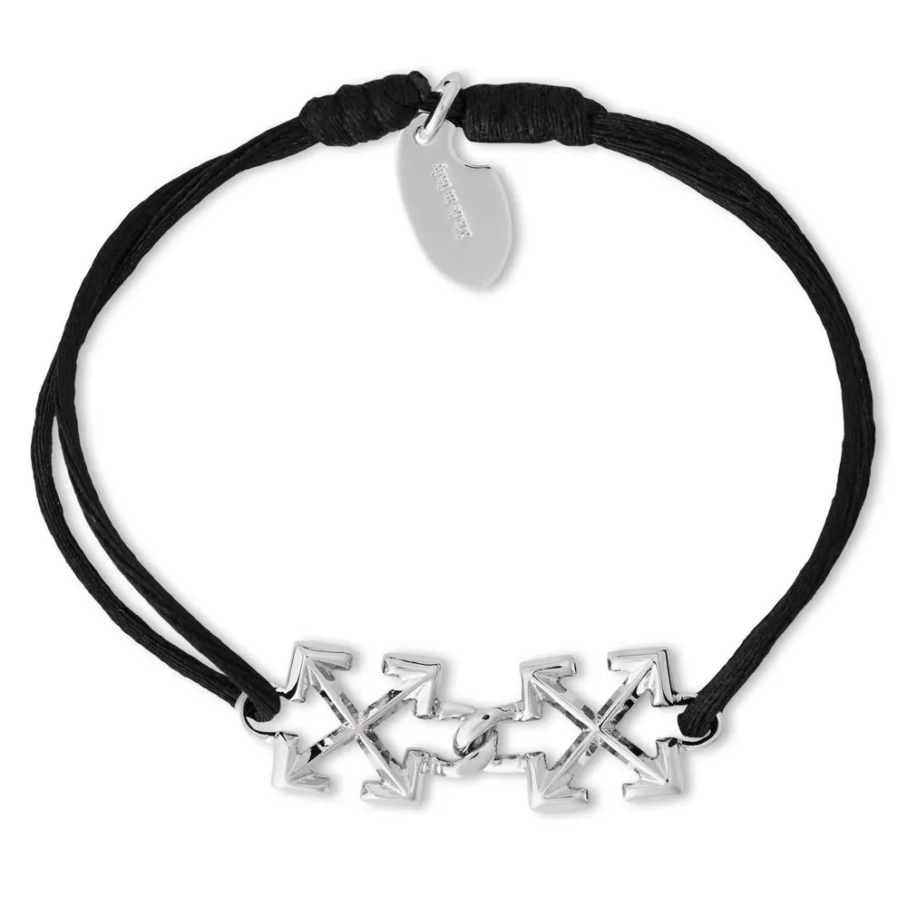 Off White Arrows Cord Bracelet