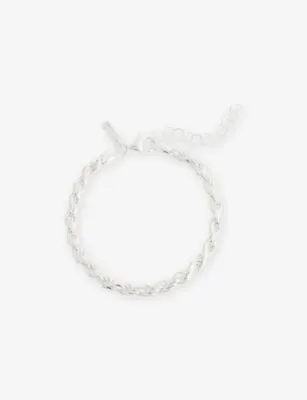 COMMONLINES Rope Chain 925 Sterling-Silver Bracelet