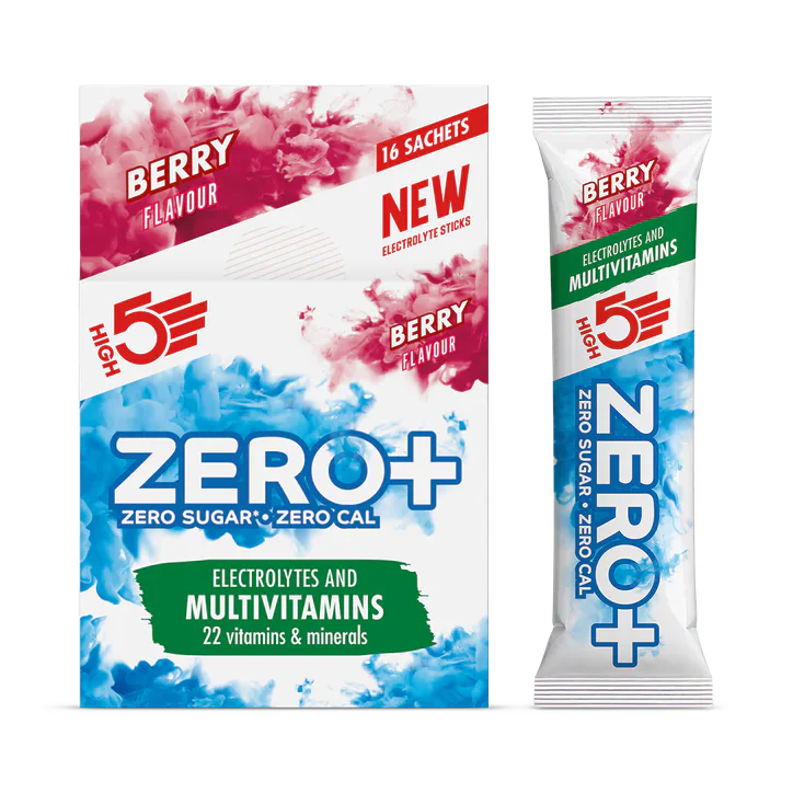 High5 Zero+ Electrolytes and Vitamins Berry 16 Sachets