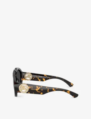 BURBERRY BE4479U Pilot-Frame Acetate Sunglasses detail 2