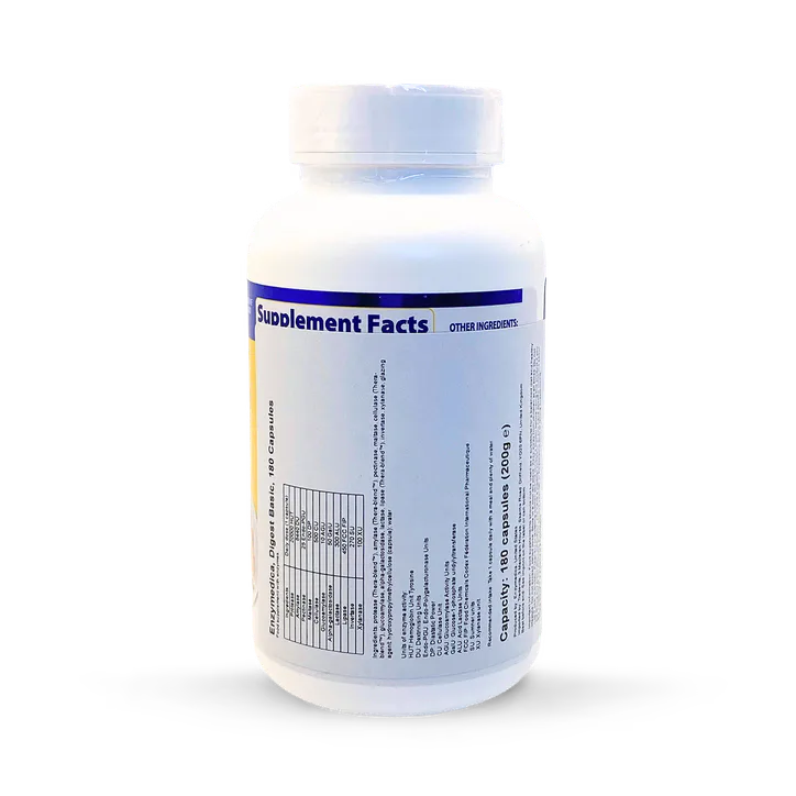 Enzymedica Digest Basic 180 Capsules detail 2