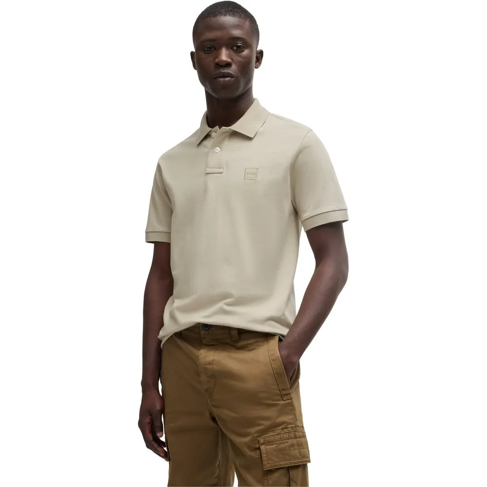Boss Mens BOSS ORANGE Passenger Premium Design Polo Shirt detail 2