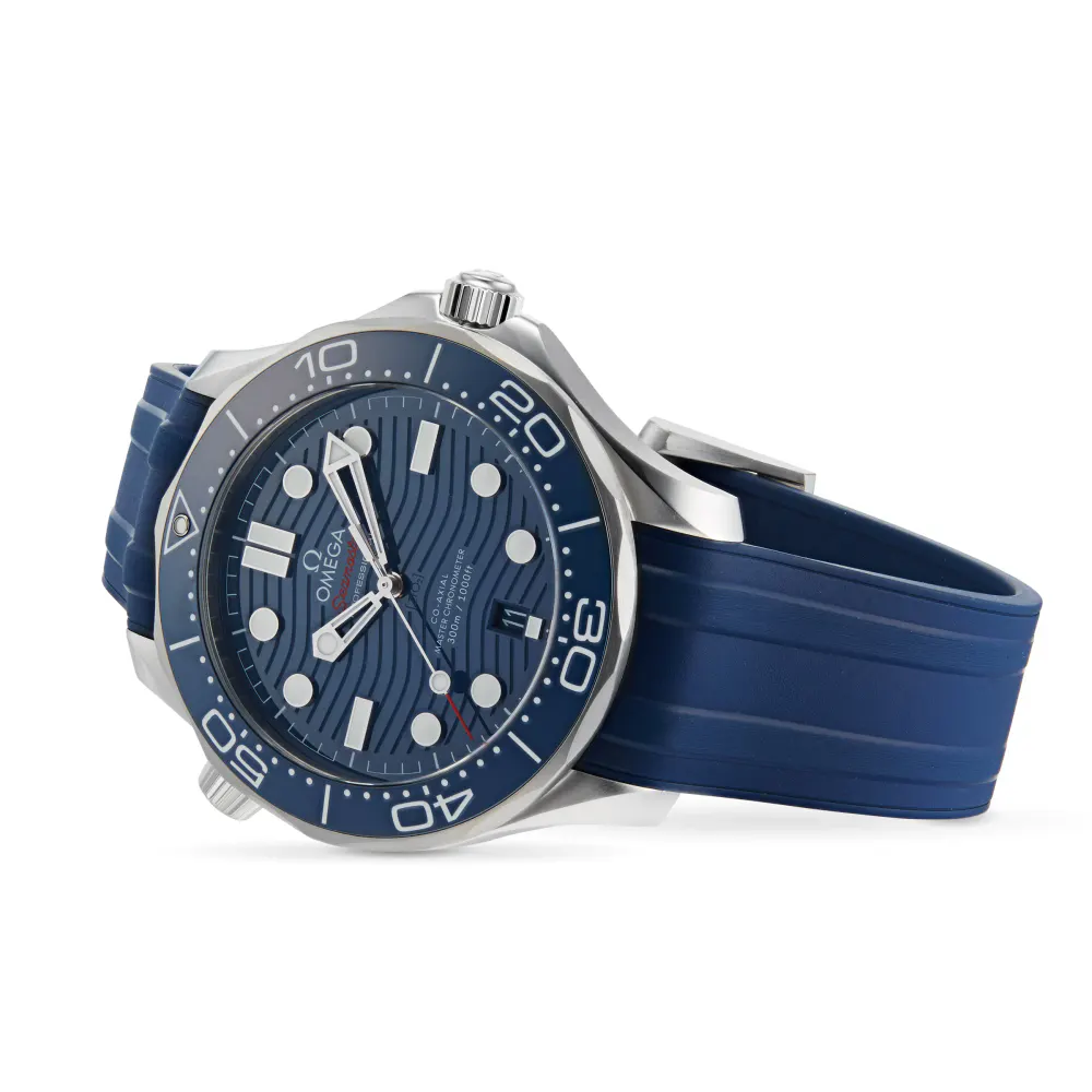 Omega Seamaster Diver 300M Co-Axial Mens Watch in Blue, additional product view 2