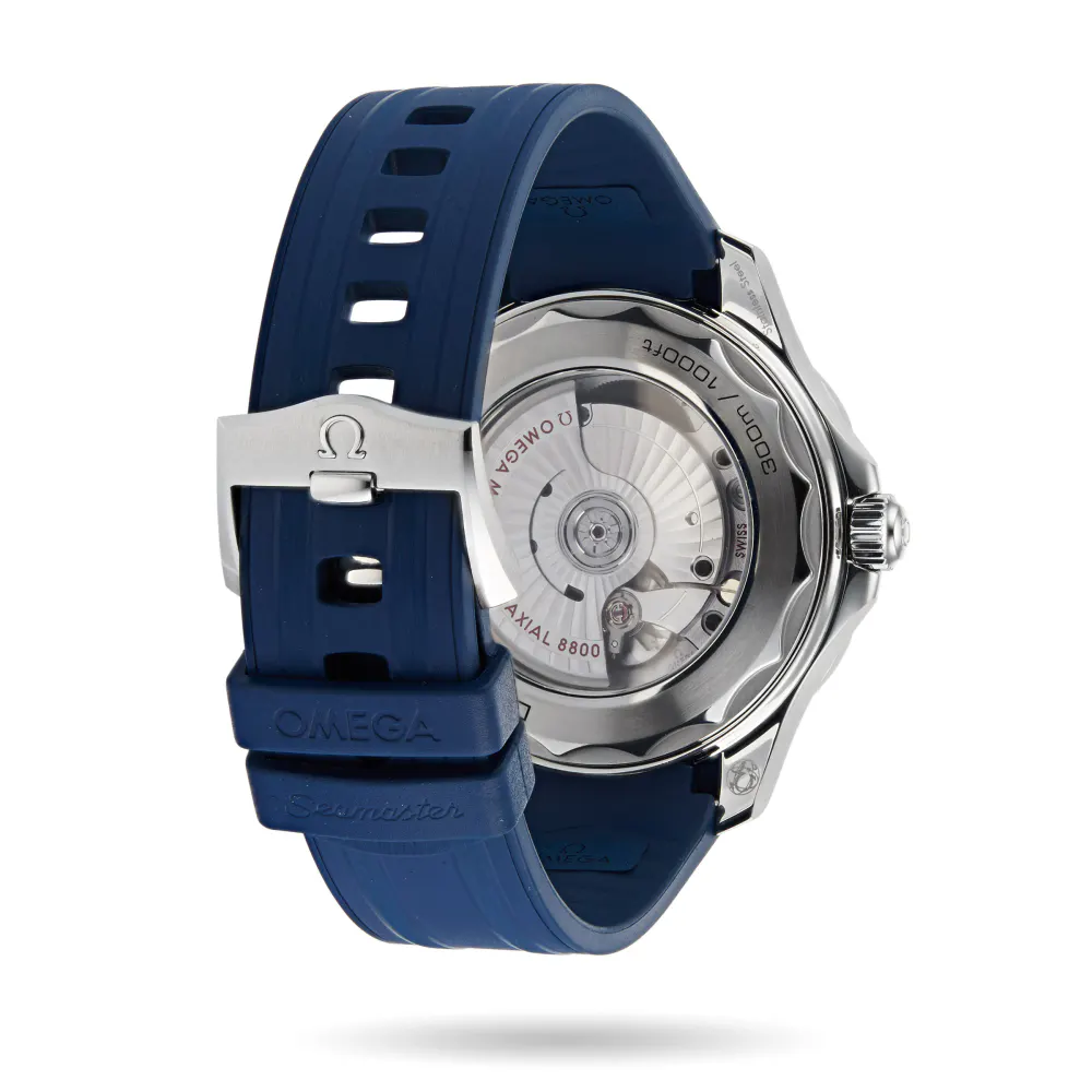 Omega Seamaster Diver 300M Co-Axial Mens Watch in Blue, additional product view 3
