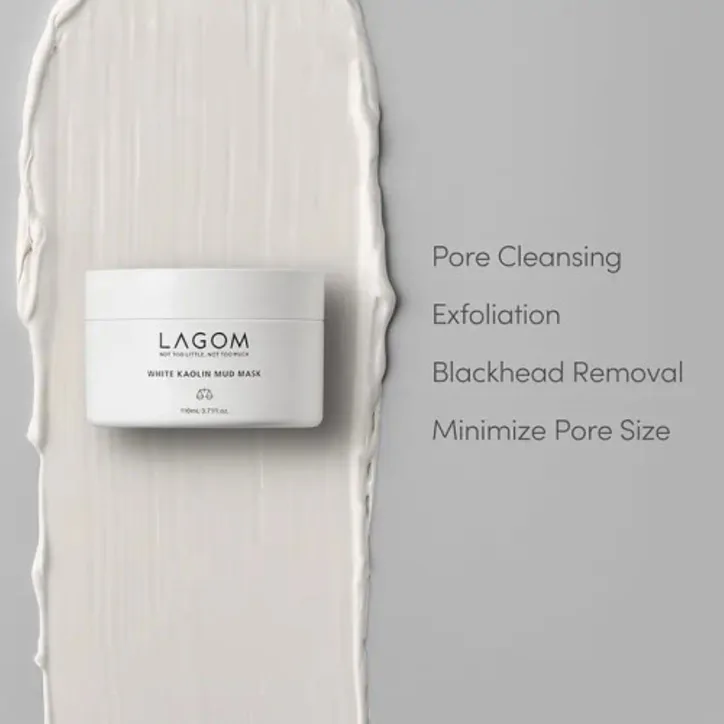LAGOM White Kaolin Mud Mask 110ml, additional product view 3