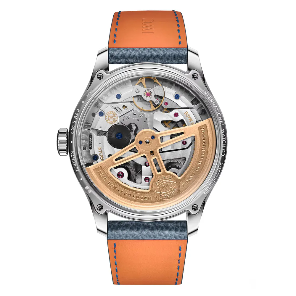 IWC Portugieser Perpetual Calendar 44 Blue Horizon detail 2