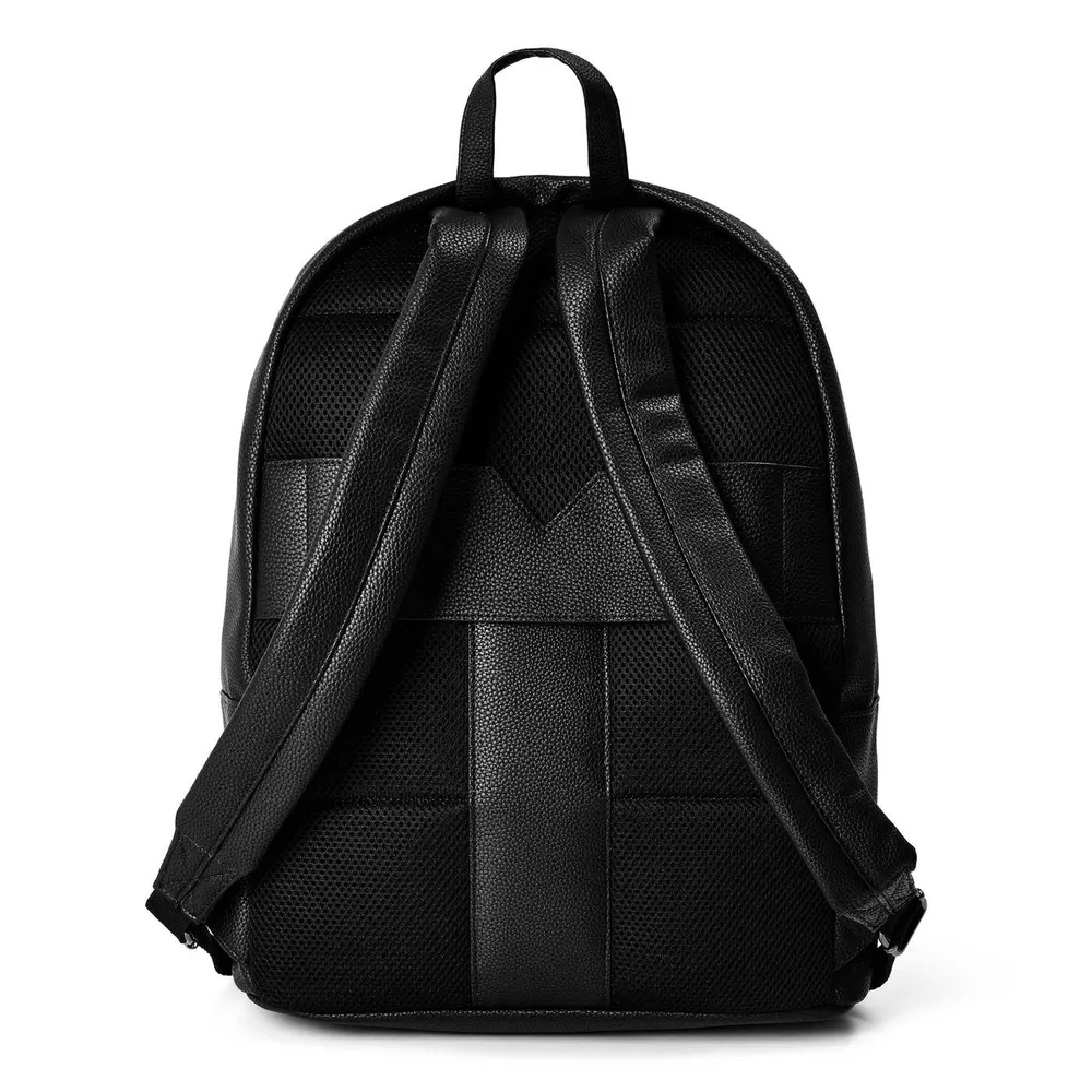 Ted Baker Men's Webbing Faux Leather Backpack in Black, additional product view 2