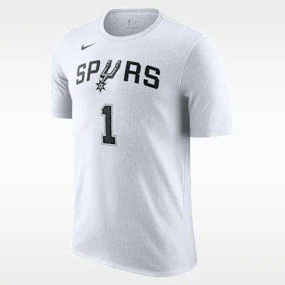 Nike San Antonio Spurs Victor Wembanyama Men's Nike NBA T-Shirt - White