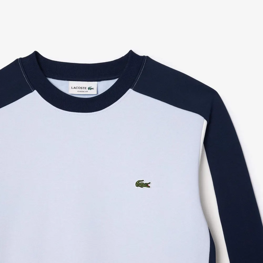 Lacoste Colour Block Crewneck Sweatshirt detail 2