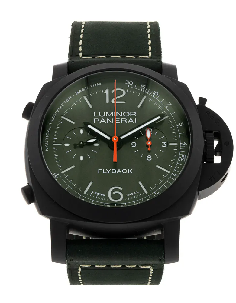 Panerai Luminor Chrono PAM01498 — 2023 — Excellent in Green – Pre-owned watches