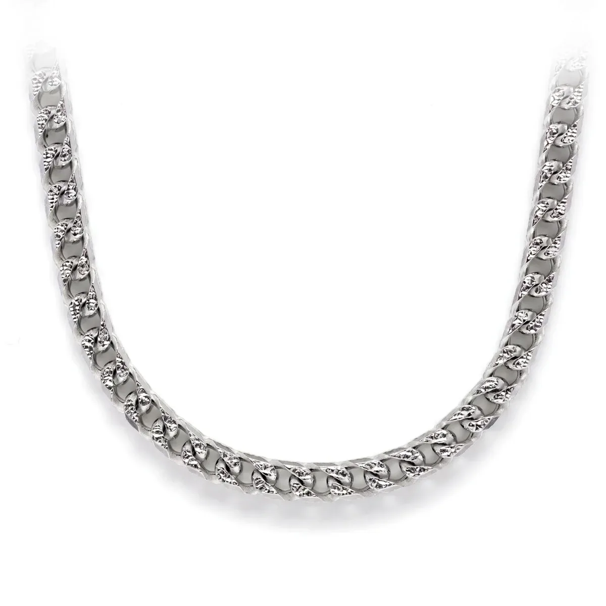 For Him Sterling Silver Franco Chain in 4.5mm / 925 Sterling Silver / 22" – Chain