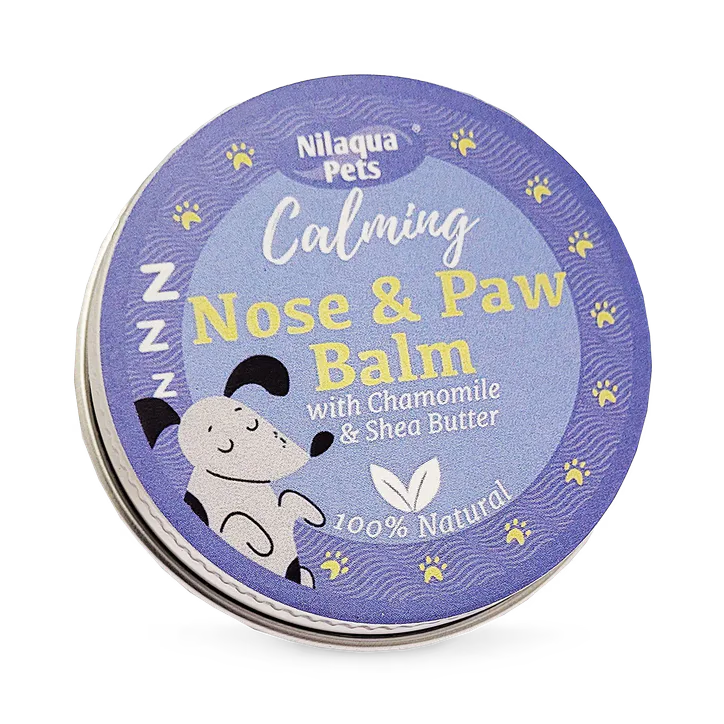 Nilaqua Pets Calming Chamomile, Organic Nose and Paw Balm – Extended Range > Pet Wellness > Pet Grooming > Pet Skincare