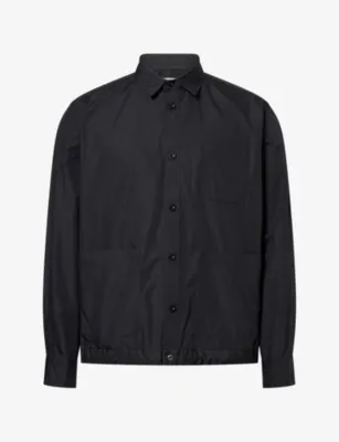 SACAI Patch-Pocket Cotton-Blend Shirt