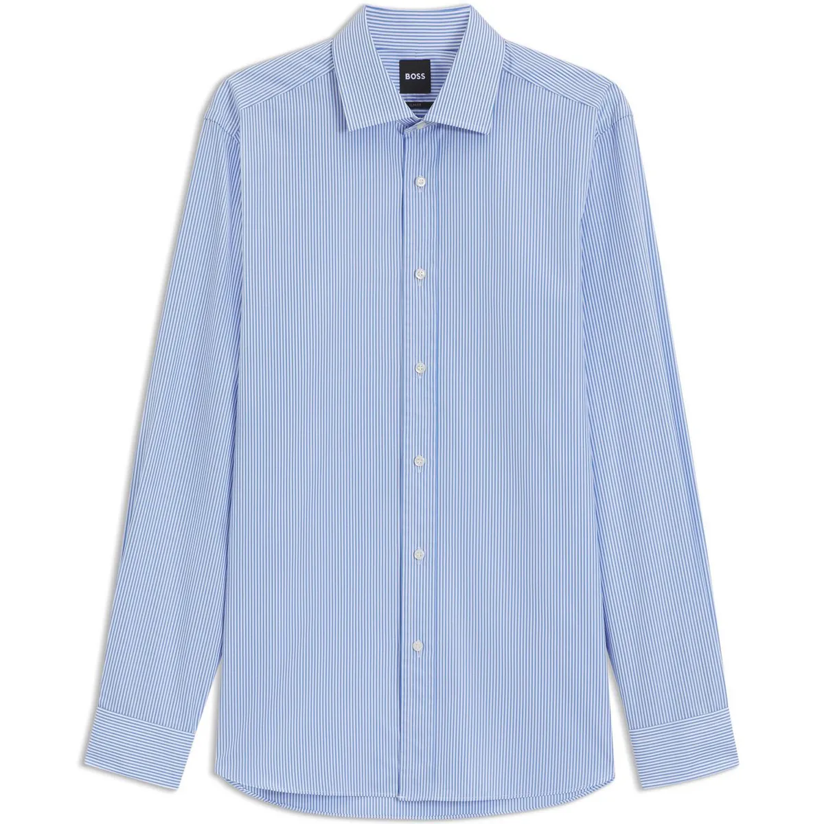 Boss Men's Cotton Long Sleeve Slim Fit Shirt