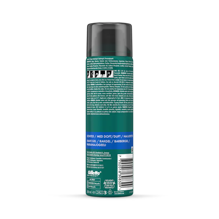 Gillette Mach3 Extra Comfort Men's Shaving Gel 200ml, additional product view 2