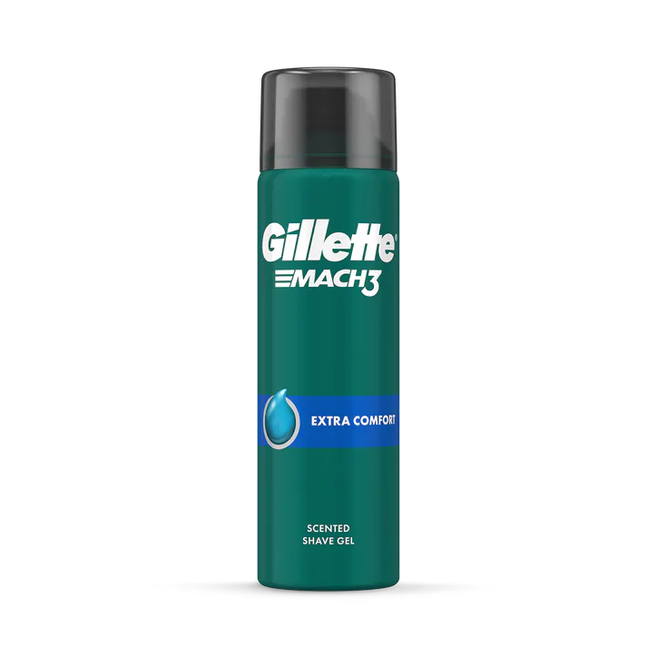 Gillette Mach3 Extra Comfort Men's Shaving Gel 200ml – Beauty > Male Grooming