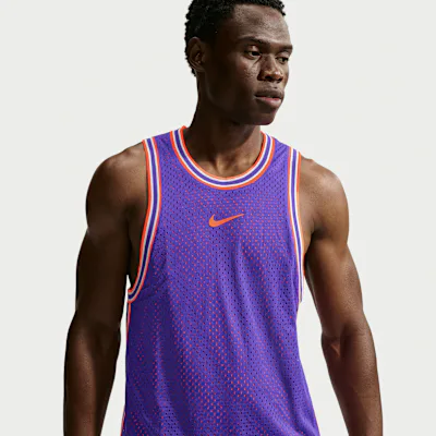 Nike NikeCourt Slam Men's Dri-FIT Reversible Tennis Tank Top - Dark Concord/Bright Crimson/Burgundy Ash/Bright Crimson
