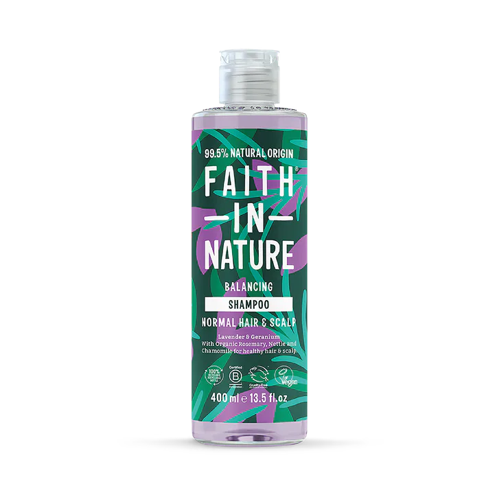 Faith in Nature Shampoo for Normal Hair Lavender & Geranium 400ml