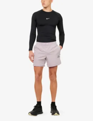 NIKE Dri-Fit Logo-Waistband Stretch-Woven Shorts detail 2