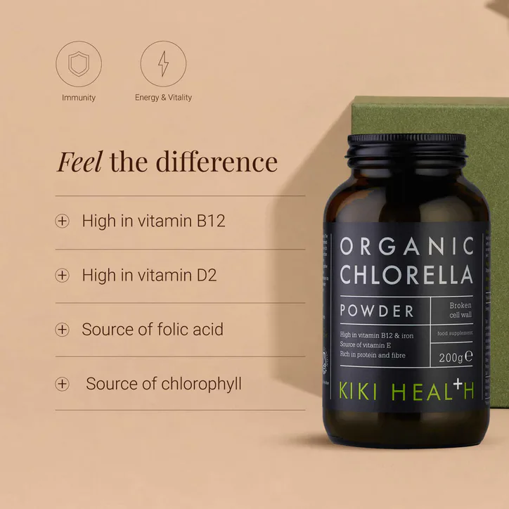 KIKI HEALTH Organic Chlorella Powder - 200g detail 2