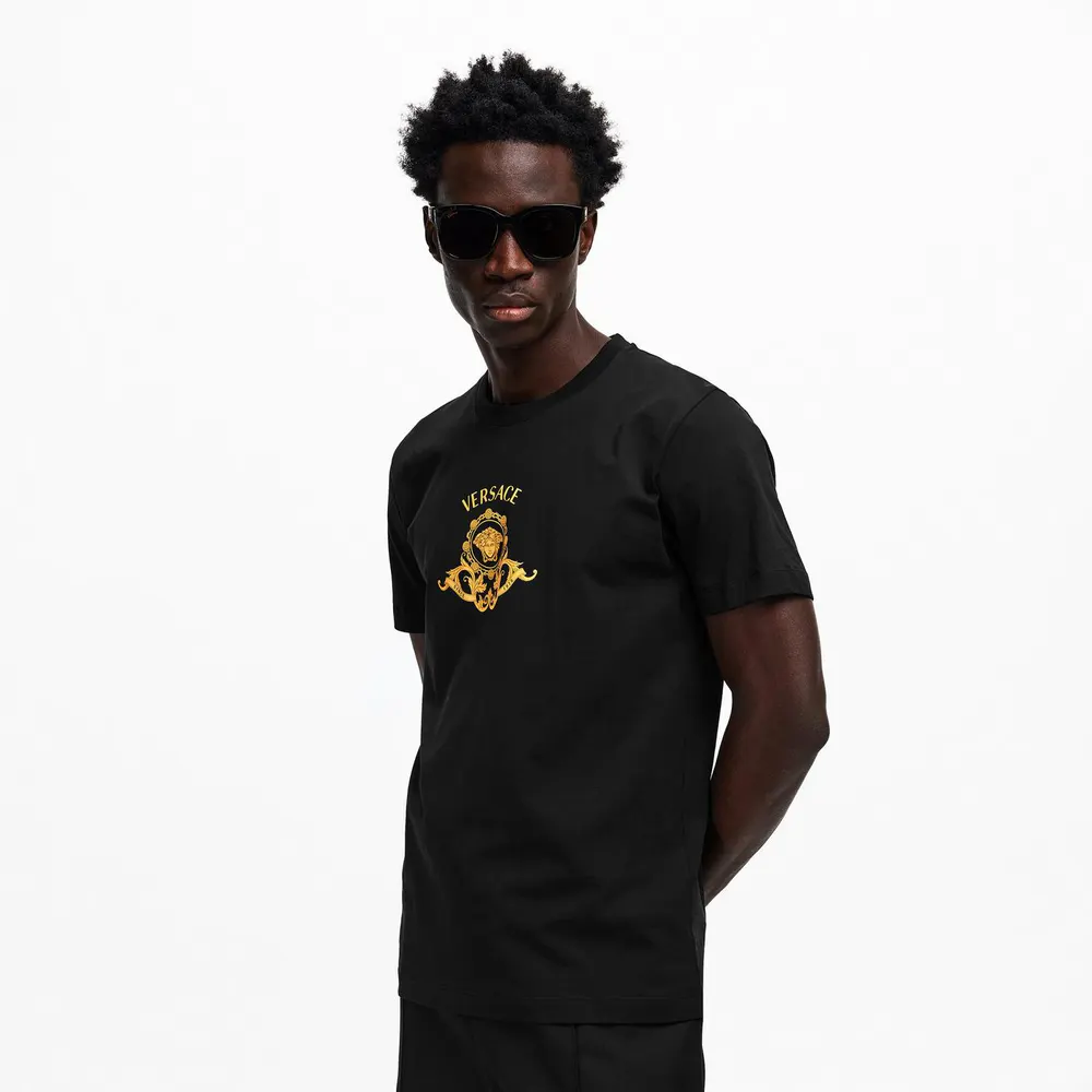Versace Men's Medusa CrstT T-Shirt detail 3