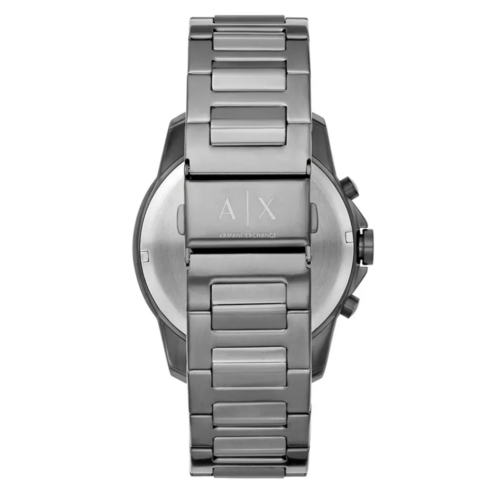 Armani Exchange Chronograph Stainless Steel Blue Dial Mens Watch detail 2