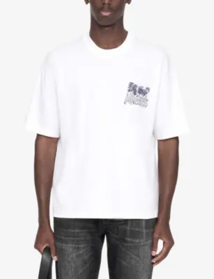 ALLSAINTS Battles Graphic-Print Oversized Cotton T-Shirt detail 3