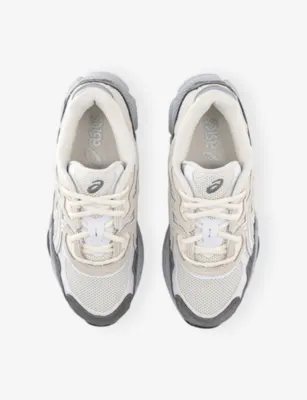 ASICS Gel-NYC Suede and Mesh Trainers - EUR 40.5 / 6.5 UK MEN in CREAM WHITE, additional product view 2