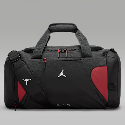 Jordan Duffel (48.5L) - Black/Gym Red