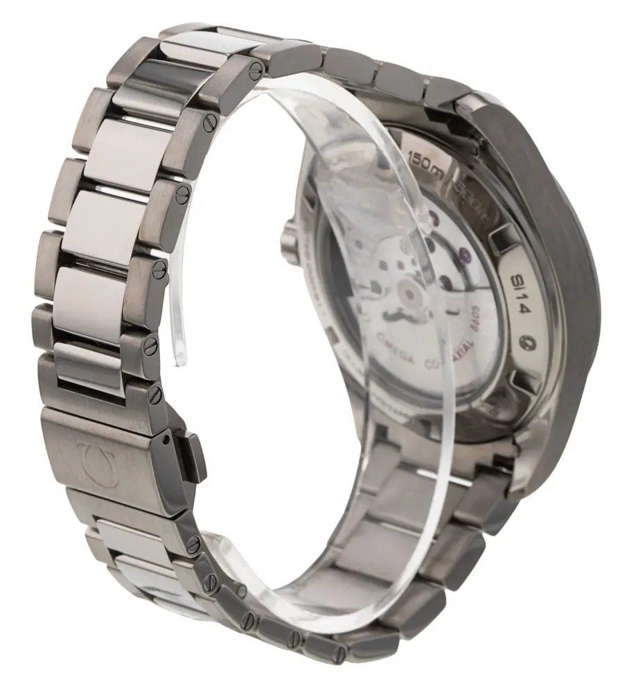 Omega Aqua Terra 150m GMT 231.90.43.22.04.001 — 2015 — Excellent in White Baton, additional product view 3