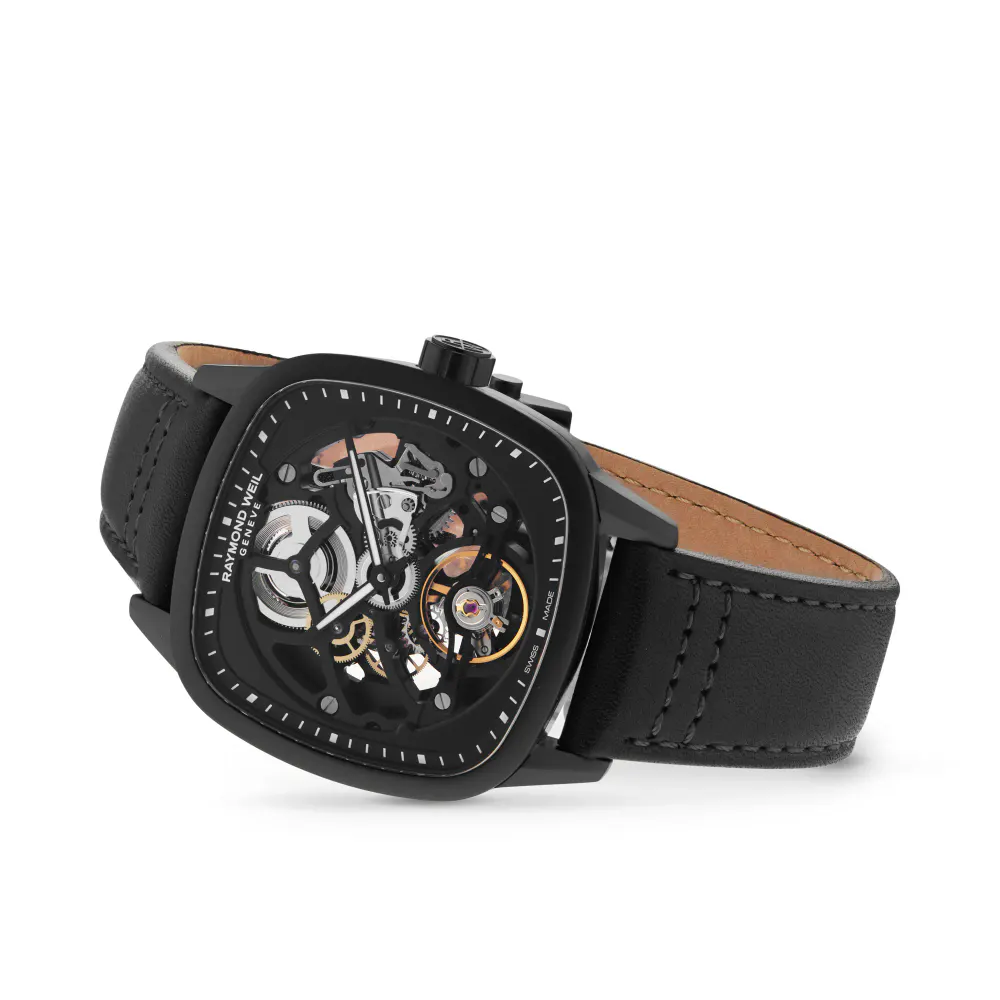 Raymond Weil Freelancer 40mm Limited Edition Mens Watch Black in Black, additional product view 2