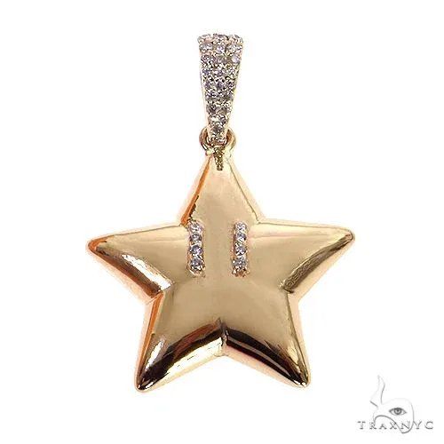 RINA - For Him DISCORD MAX Diamond Mario Star Pendant 68472 in Rose Gold – Pendant