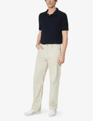 THE KOOPLES Straight-Leg Mid-Rise Denim Jeans detail 2