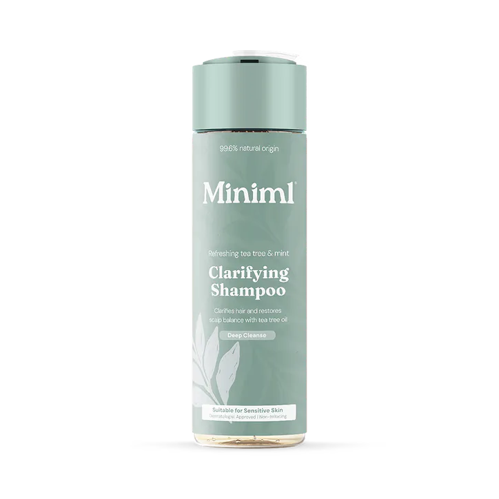 Miniml Clarifying Shampoo for Oily Hair Refreshing Tea Tree & Mint 400ml