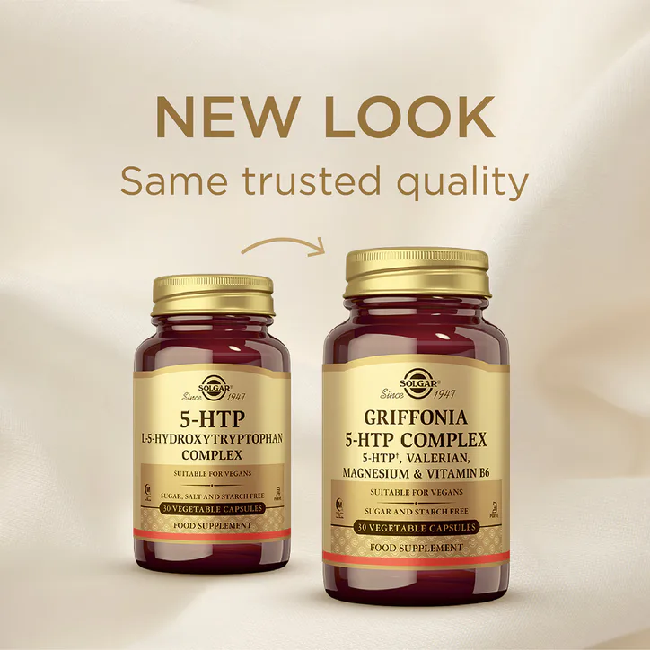 Solgar Griffonia 5-HTP Complex 90 Vegetable Capsules detail 3