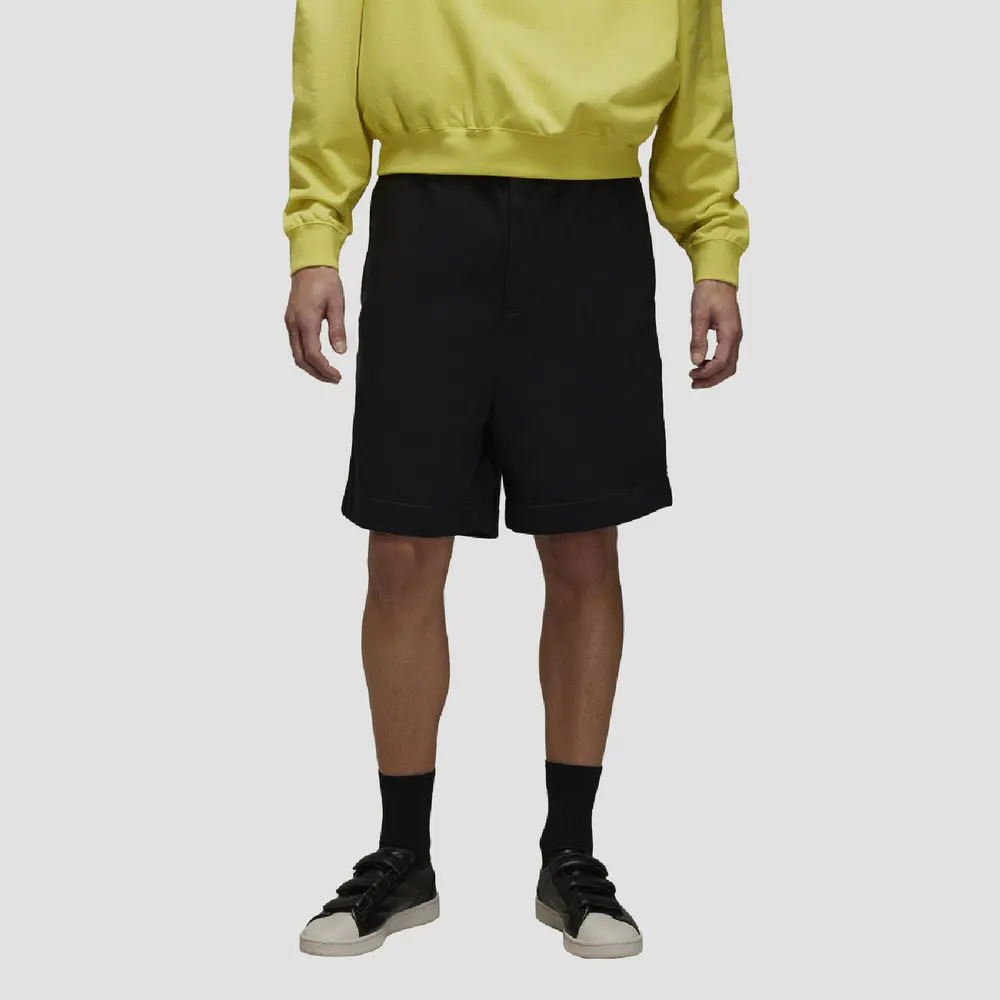 Y3 Men's French Terry Tailored Shorts in Black, additional product view 2