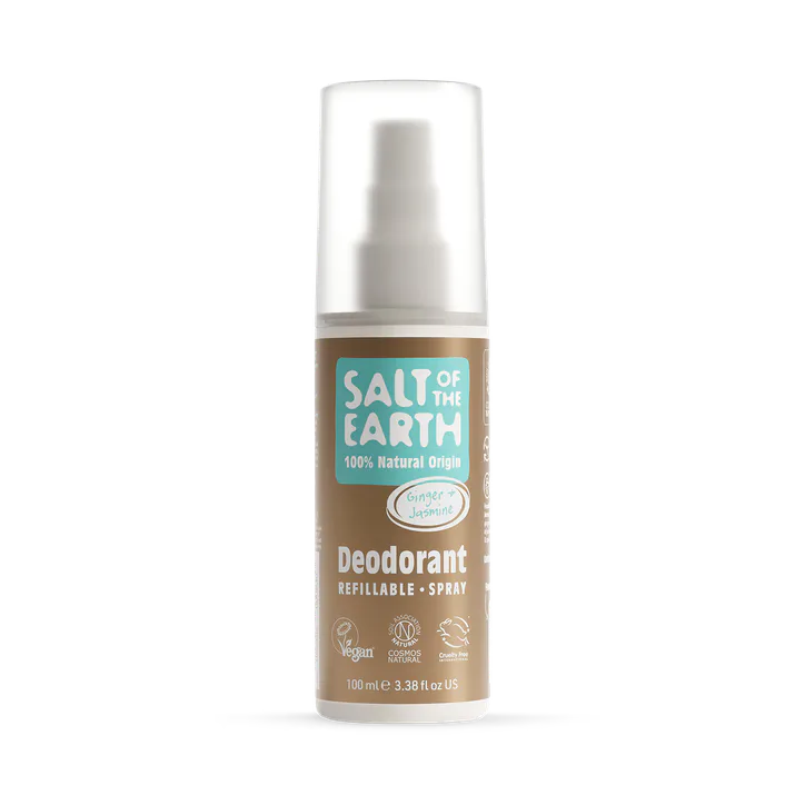Salt of the Earth Ginger & Jasmine Natural Deodorant Spray