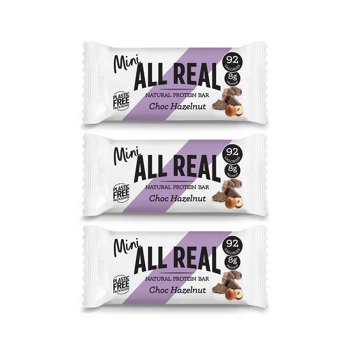 All Real Nutrition Mini Protein Bar Choc Hazelnut 3 x 25 g detail 2